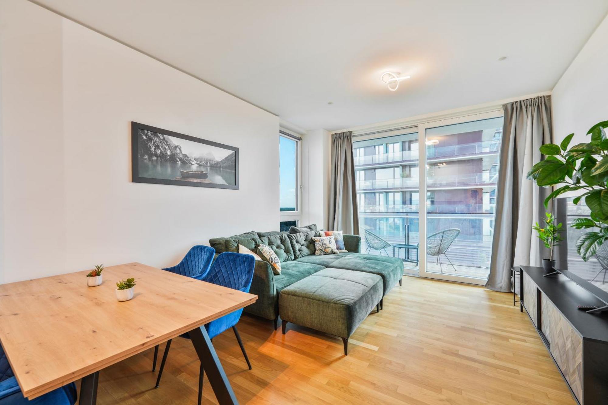 Vienna Sky Apartment I Rooftop Pool I Netflix Exteriör bild