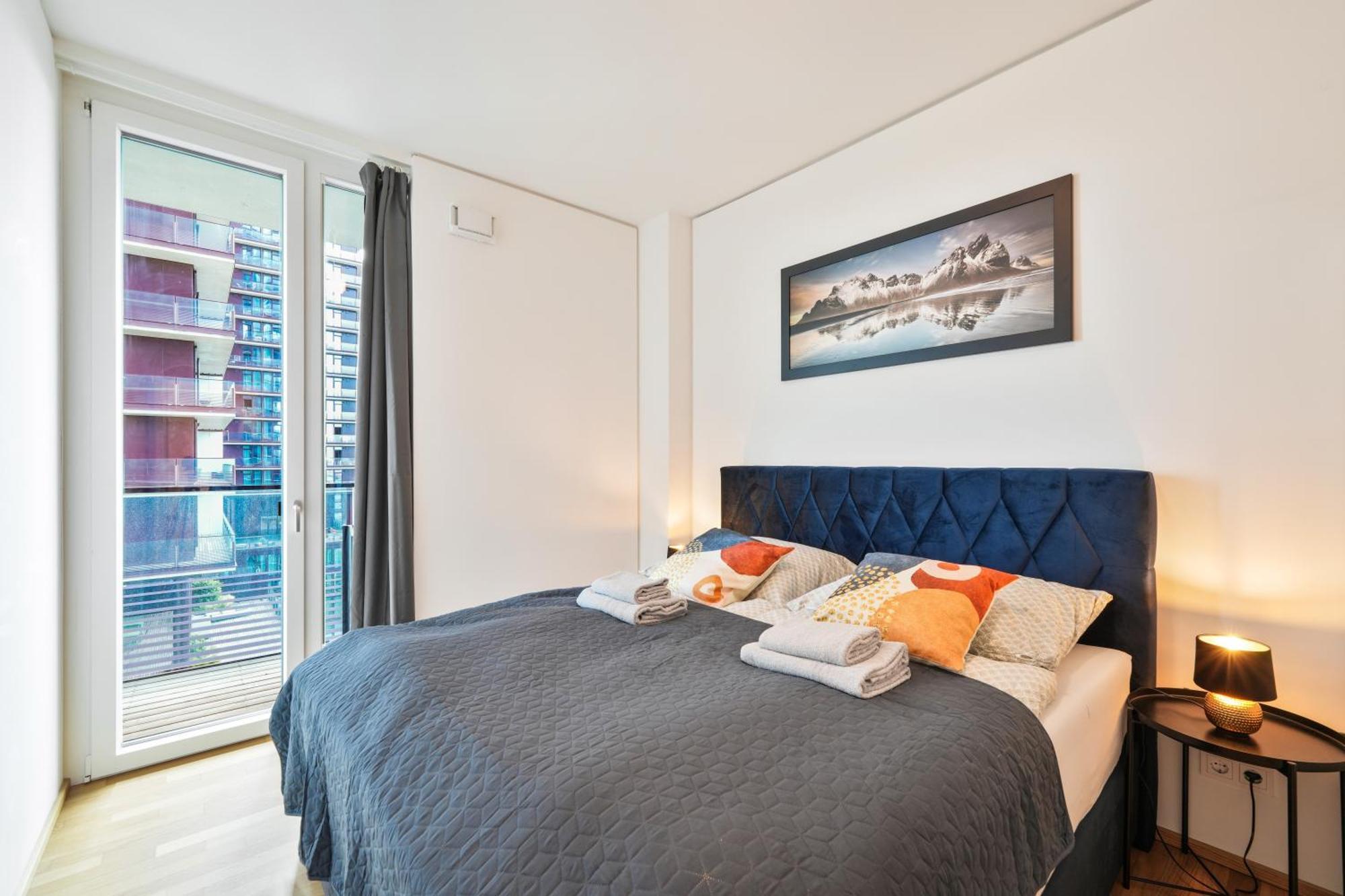 Vienna Sky Apartment I Rooftop Pool I Netflix Exteriör bild