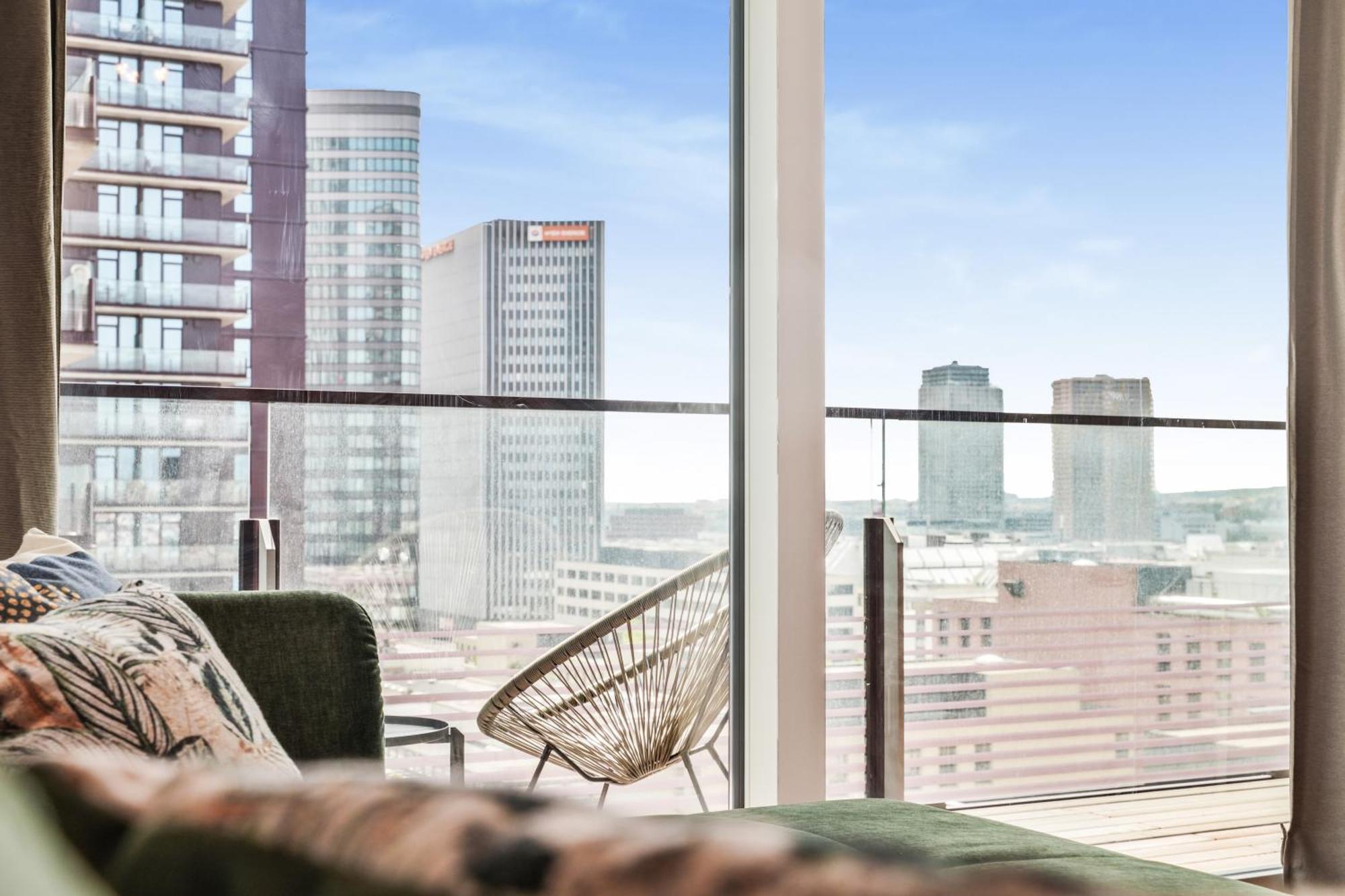 Vienna Sky Apartment I Rooftop Pool I Netflix Exteriör bild